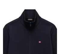 Sweatjacke mit Logo-Stitching Modell 'BALIS' XL men Black