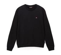 Napapijri Herren Sweatshirt Balis Crew 1 NP0A4FQW 0411 Rundhals warm gefüttert Schwarz 3XL