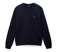 Napapijri Sweatshirt mit Label-Stitching Modell 'balis' in Marine, Größe XXXL