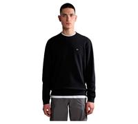 Napapijri Sweatshirt BALIS mit Logo-Stitching Herren Schwarz XXL