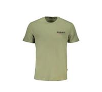 Napapijri Herren T-Shirt Kasba Green Lichen (DE/NL/SE/PL, Alphanumerisch, XL, Regular, Regular, Green Lichen)