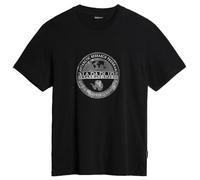 Napapijri Herren-T-Shirt, kurzärmeliges Baumwoll-T-Shirt mit Rundhalsausschnitt und Aufdruck Artikel NP0A4H9K s-Stamp ss1