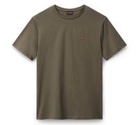 Napapijri T-Shirt Herren SALIS Rundhals Regular Fit Baumwolle Grün 3XL 1er Pack