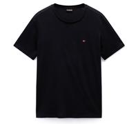 Napapijri Salis T-Shirt schwarz/rot - M