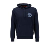 NAPAPIJRI Hoodie Herren Slim Fit Baumwolle blau, XXL