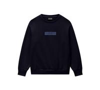Napapijri New Box Logo Crew Sweatshirt 16 Jahre Blu Marine