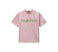 Napapijri Acadia Kurzarm-t-shirt 4 Jahre Pink Woodrose