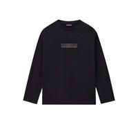 Napapijri K S-new Box Logo LS black beauty (941) 12