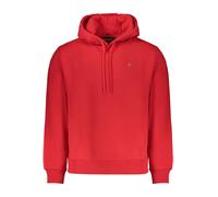 Napapijri Kapuzen-Fleece-Sweatshirt Regular Fit mit Stickere - Größe: 2XL