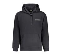 Napapijri Kapuzen-Sweatshirt mit Tasche und Logo-Aufdruck - Größe: 2XL