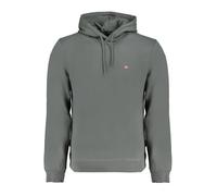 Napapijri Kapuzenpullover Regular Fit Fleece Stickerei Logo - Größe: 2XL
