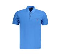 Napapijri Kurzarm Poloshirt mit Logo und Druck - Größe: L