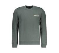 Napapijri Langarm Sweatshirt Fleece Regular Fit Rundhals Log - Größe: S