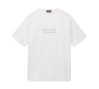 Napapijri K S-new Box Logo Softshell white whisper (N1A) 16