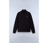 Napapijri Polo E-Badge Ls NP0A892G Black Beauty-XS