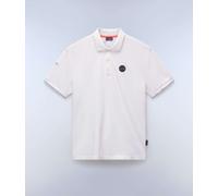 Napapijri Polo Shirt E-Badge Sum NP0A4IDA White Heron-XL