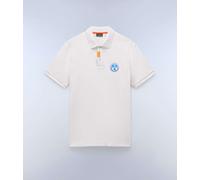 Napapijri Polo Shirt E-Clanis Ss NP0A4ID3 White Whisper-S