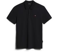 Napapijri Herren Poloshirt EALIS – Regular Fit, schwarz, Gr. S
