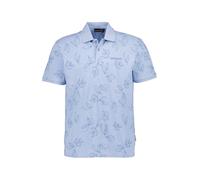 NAPAPIJRI Polo-Shirt Herren Regular Fit Kurzarm Baumwoll-Piqué blau, M