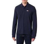 NAPAPIJRI Evan Long Sleeve Polo Shirt Blue Marine, blau, Large