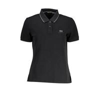 Napapijri Poloshirt mit Kontrastdetails und Logo Stickerei - Größe: S