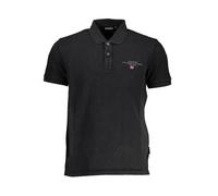 Napapijri Herren Poloshirt, Schwarz 041, L