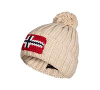 NAPAPIJRI Pudelmütze Herren Mikrofaser beige, One Size
