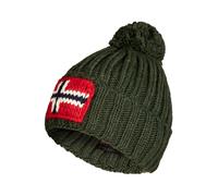 NAPAPIJRI Pudelmütze Herren Mikrofaser grün, One Size
