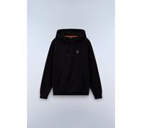 Napapijri Badge Hoodie Schwarz - Größe XXL Schwarz XXL