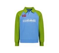NAPAPIJRI Pullover Herren Regular Fit Baumwolle blau, 3XL