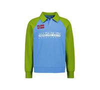 NAPAPIJRI Pullover Herren Regular Fit Baumwolle blau, XL