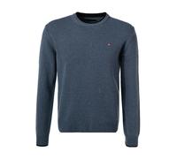 NAPAPIJRI Pullover Herren Slim Fit Rundhals Wolle blau, XL