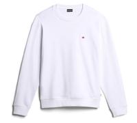 Napapijri Pullover Herren Klassisches Crewneck Sweatshirt 4H890021 Weiß M