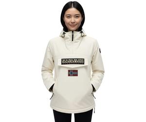 NAPAPIJRI Rainforest Damen Übergangs-Jacke mit nachhaltiger Comfortemp-Synthetikfüllung Windbreaker Wind-Jacke NP0A4GM6N1J1 Beige M