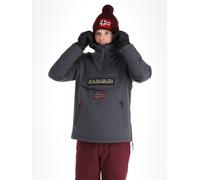 Napapijri Rainforest Pocket 2 Herren Winter Anorak - (Größe: XS/46, Grau)