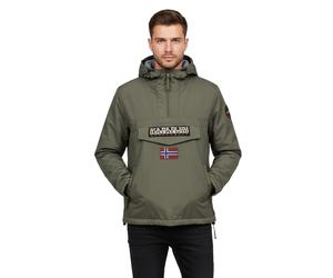 NAPAPIJRI Rainforest wasserabweisende Anorak-Jacke Winter-Jacke NP0A4GMCG0A1 Khaki-Grün M