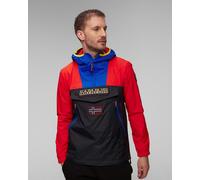 Napapijri Rainforest Wb Herrenjacke In Marineblau, Blau Und Rot Np0a4hx6mf41-1 Rot;Mehrfarbig;Blau;Dunkelblau L
