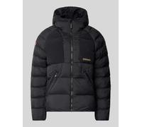 Napapijri Regular Fit Steppjacke mit Logo-Patch Modell 'MOESA' in Black, Größe S