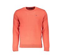 Napapijri Roter Baumwollpullover für Herren S