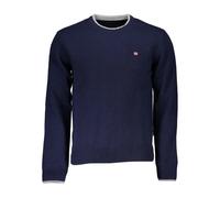 Napapijri - Round-Neck Strickwaren - - Knitwear - Herren - Blau - 2XL
