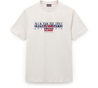Napapijri S-AYLMER Herren-T-Shirt, weiß, größe L