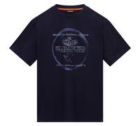 Napapijri - S-Bald S/S - T-Shirt, Gr. S, blau (BluMarine)