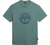 Napapijri S-BOLLO SS 1 Herrenshirt, dunkelgrün, größe M