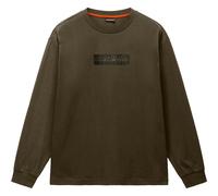 Napapijri S-box Logo LS 1 olive night g1f (G1F) S