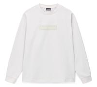 Napapijri S-box Logo LS 1 white whisper (N1A) 3XL