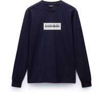 Napapijri S-box Logo LS blu marine (176) L