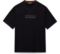 Napapijri Box Logo Kurzarm-t-shirt 3XL Black Beauty