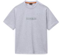 Napapijri S-box Logo Softshell 1 light grey melange (795) XXL
