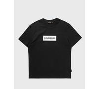 Napapijri Box Logo T-Shirt pechschwarz/weiß - XL