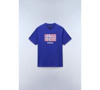 Napapijri S-drapeau Softshell royal blue b3b (B3B) 3XL